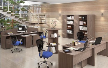 Офисный комплект мебели IMAGO четыре рабочих места, стол для переговоров в Сочи - предосмотр 6